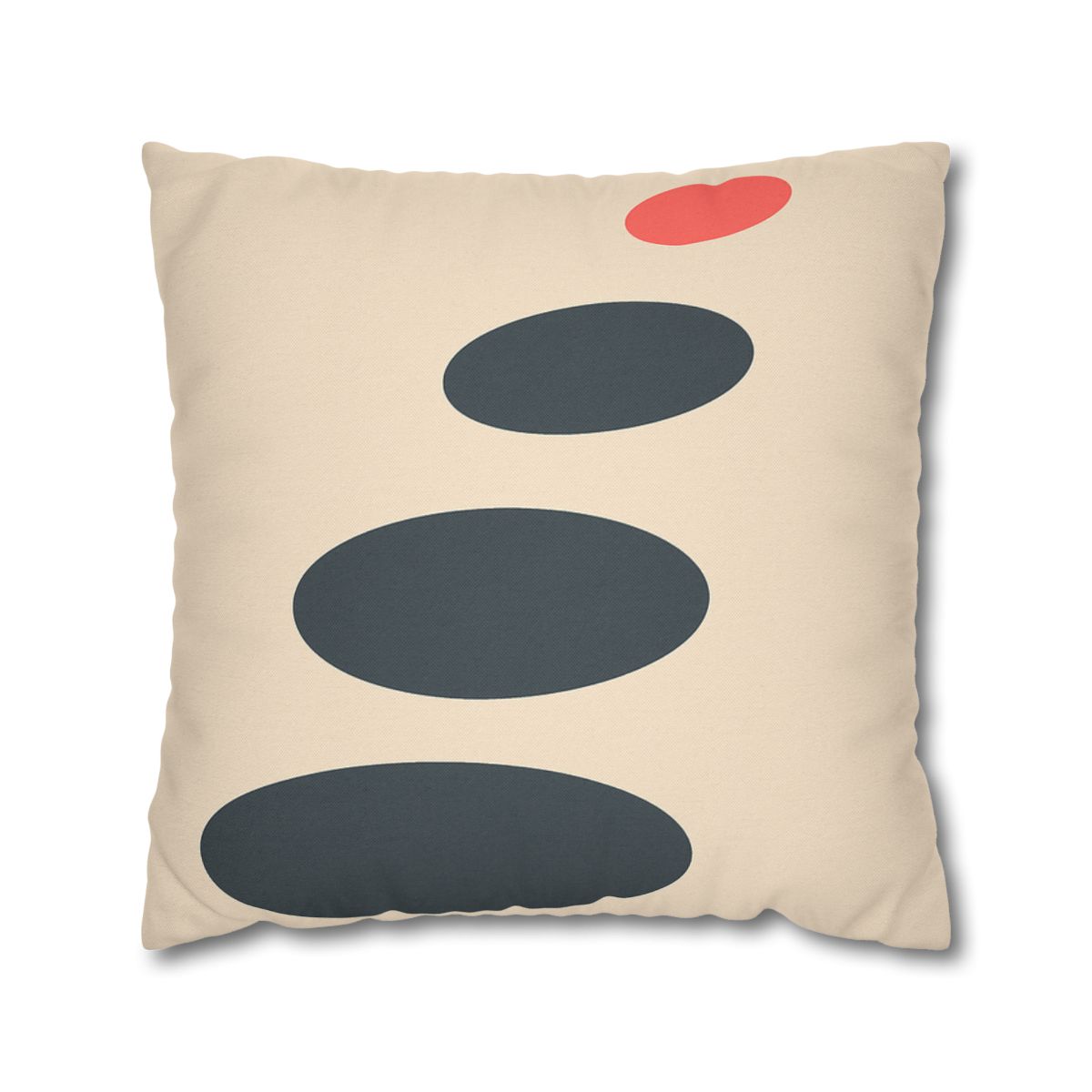 Staggered Ovals With Pause comfortable bedding pillow covers