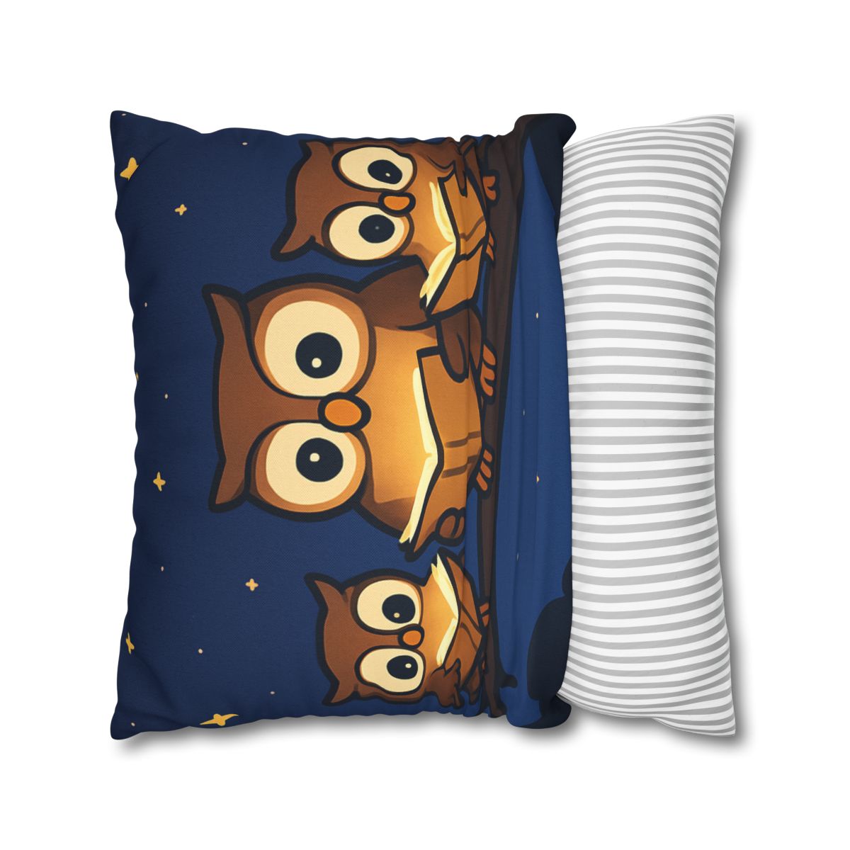 Moonlight Library Of Owls unique gift pillow cases
