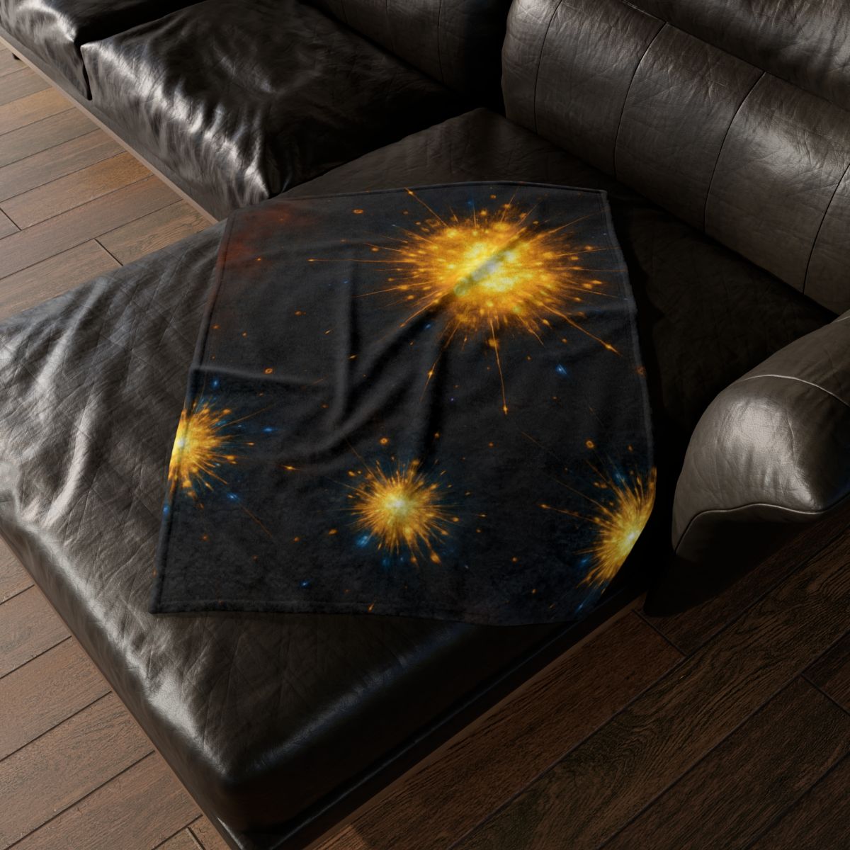 Photon Burst Constellation unique gift blankets