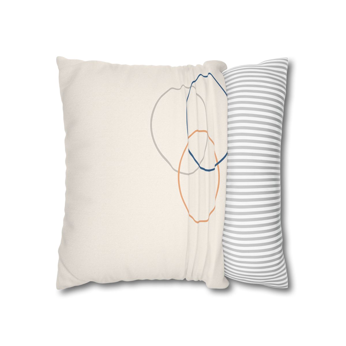 Orbiting Ring Triad trendy patterned pillow cases
