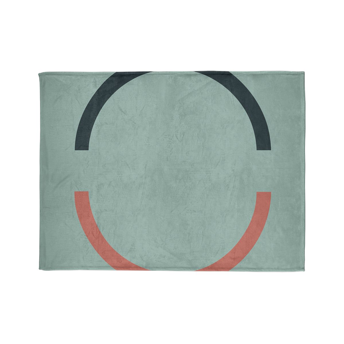 Partial Arc Duo soft fleece blankets