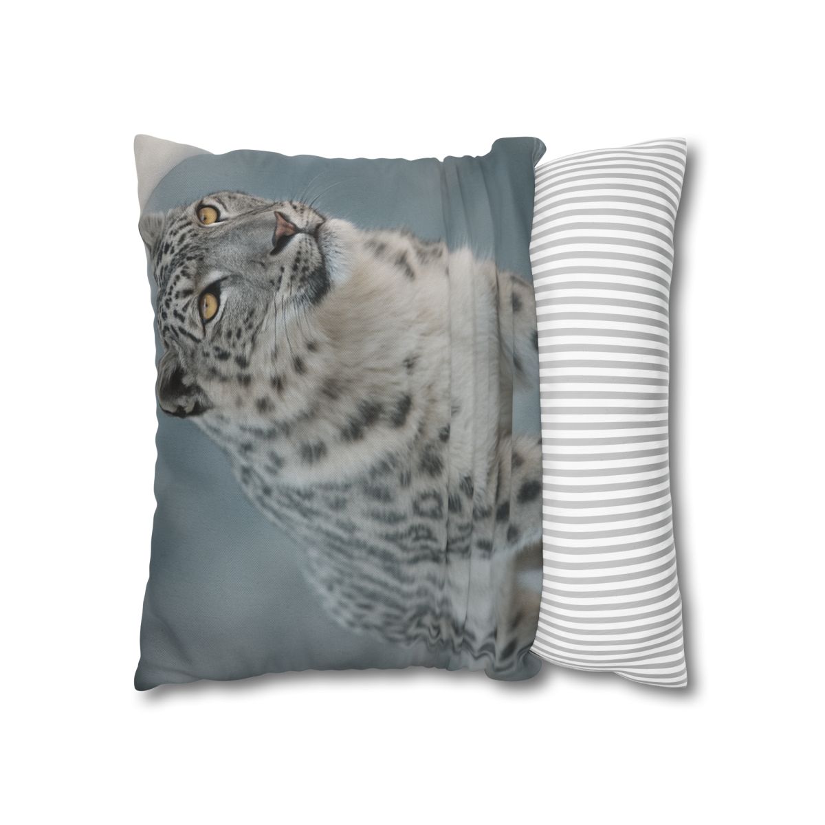 Ridge Phantom Snow Leopard custom pillow cases