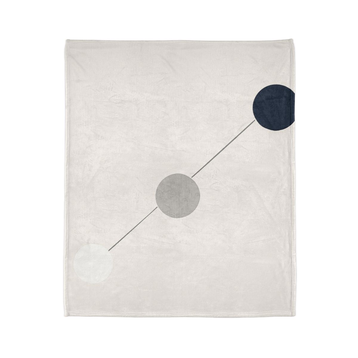 Orbital Triad Alignment decorative home blankets