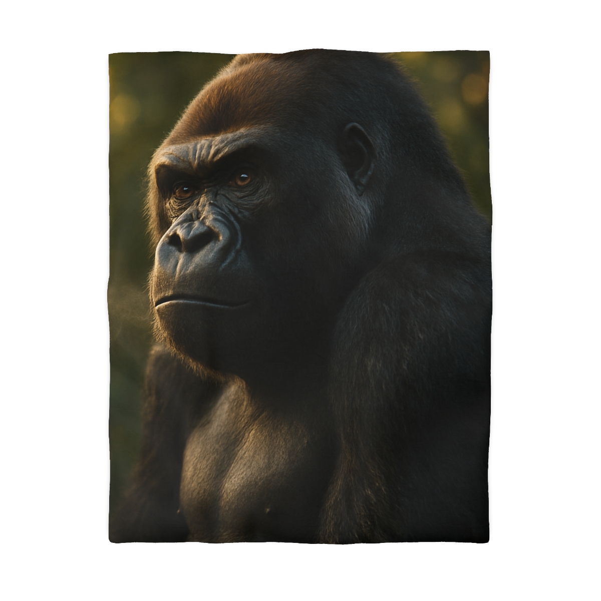 Dawn Guardian Silverback Gorilla designer printed duvets