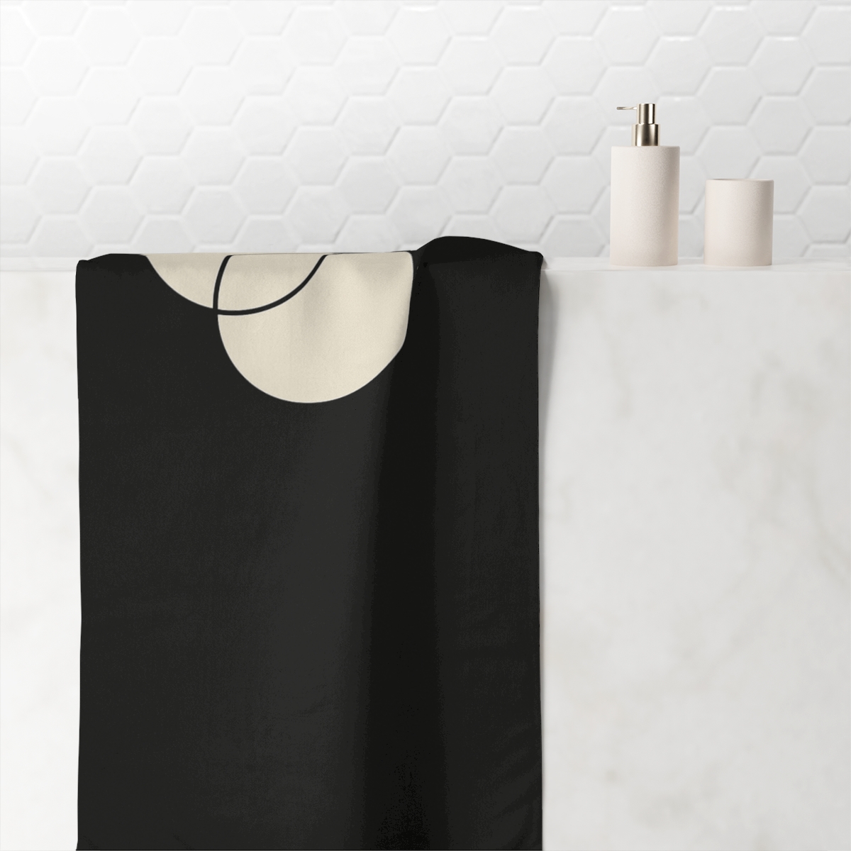 Eclipse Arc And Twin Discs unique gift towels