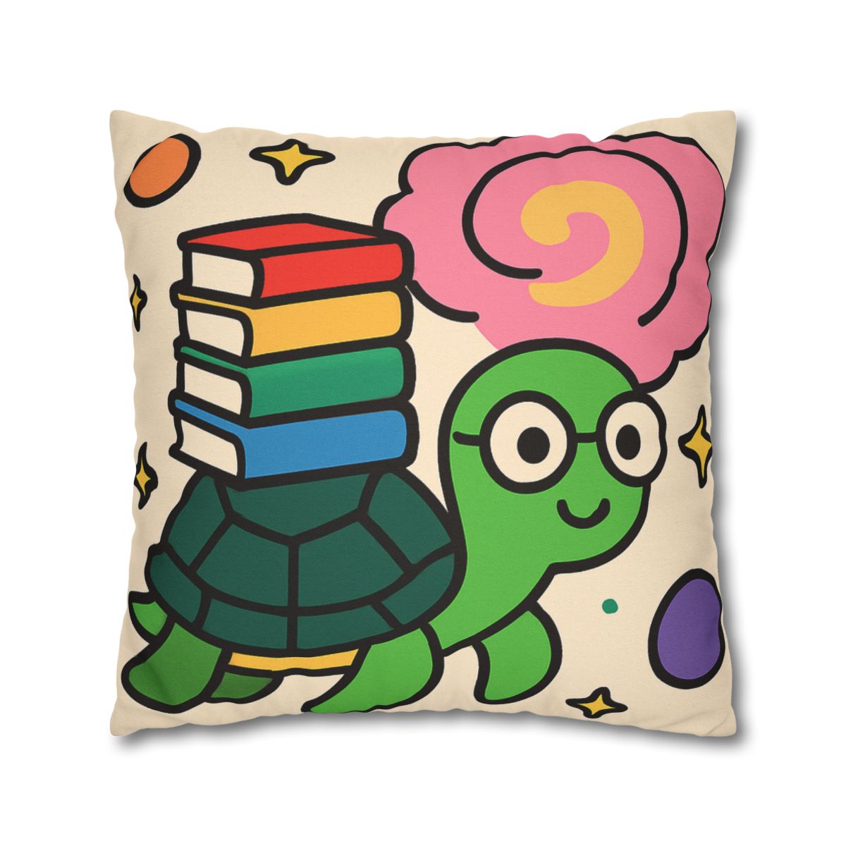 Nebula Library Turtle trendy patterned pillow cases