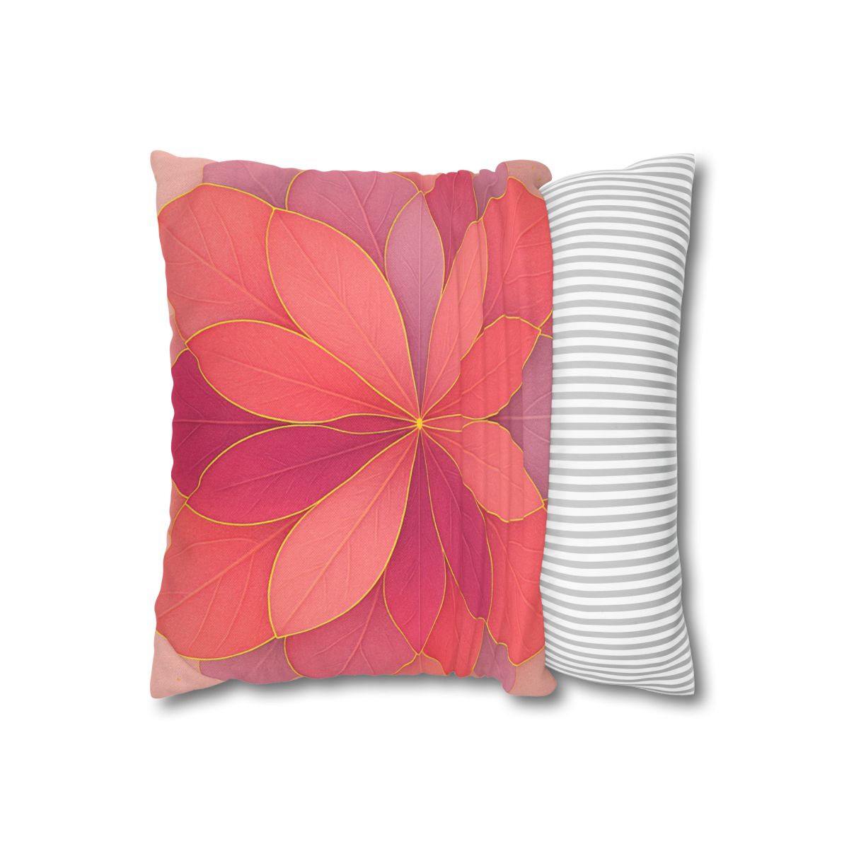 Petal Prism Overlap unique gift pillow cases