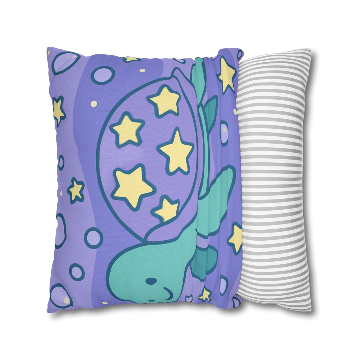 Nebula Ocean Turtle designer print pillow cases