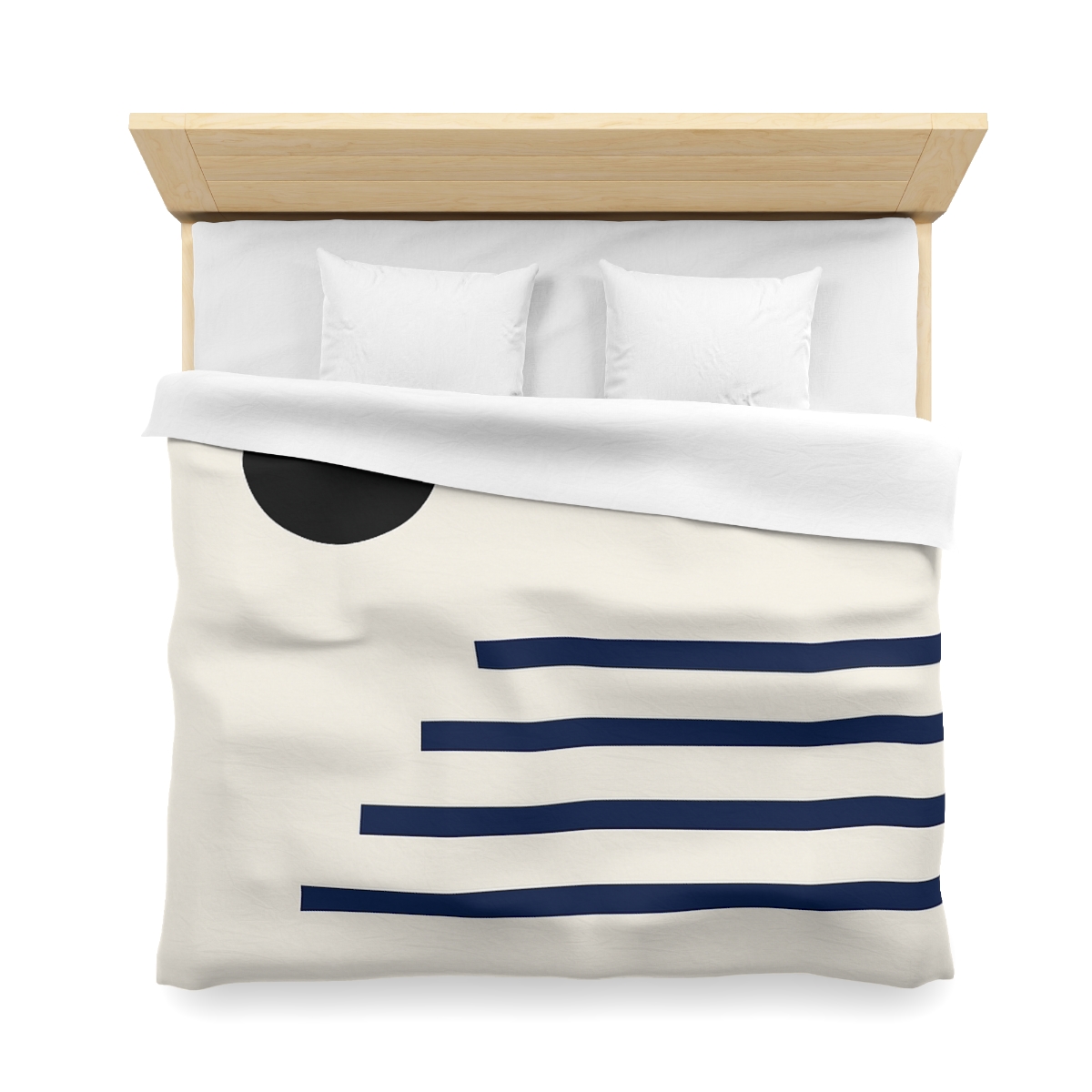 Quiet Orbit Bar Quartet unique patterned duvets