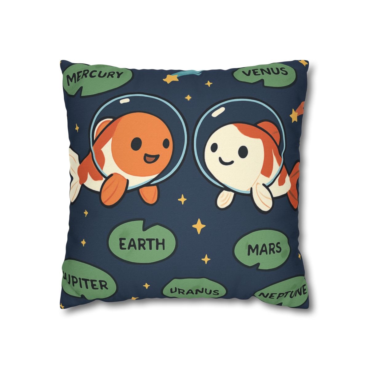 Cosmic Koi Classroom trendy patterned pillow cases