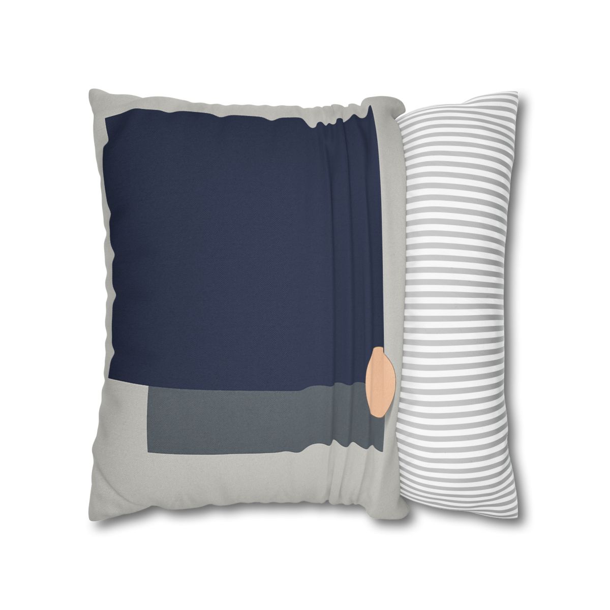 Balanced Triad With Open Center personalized pillow covers