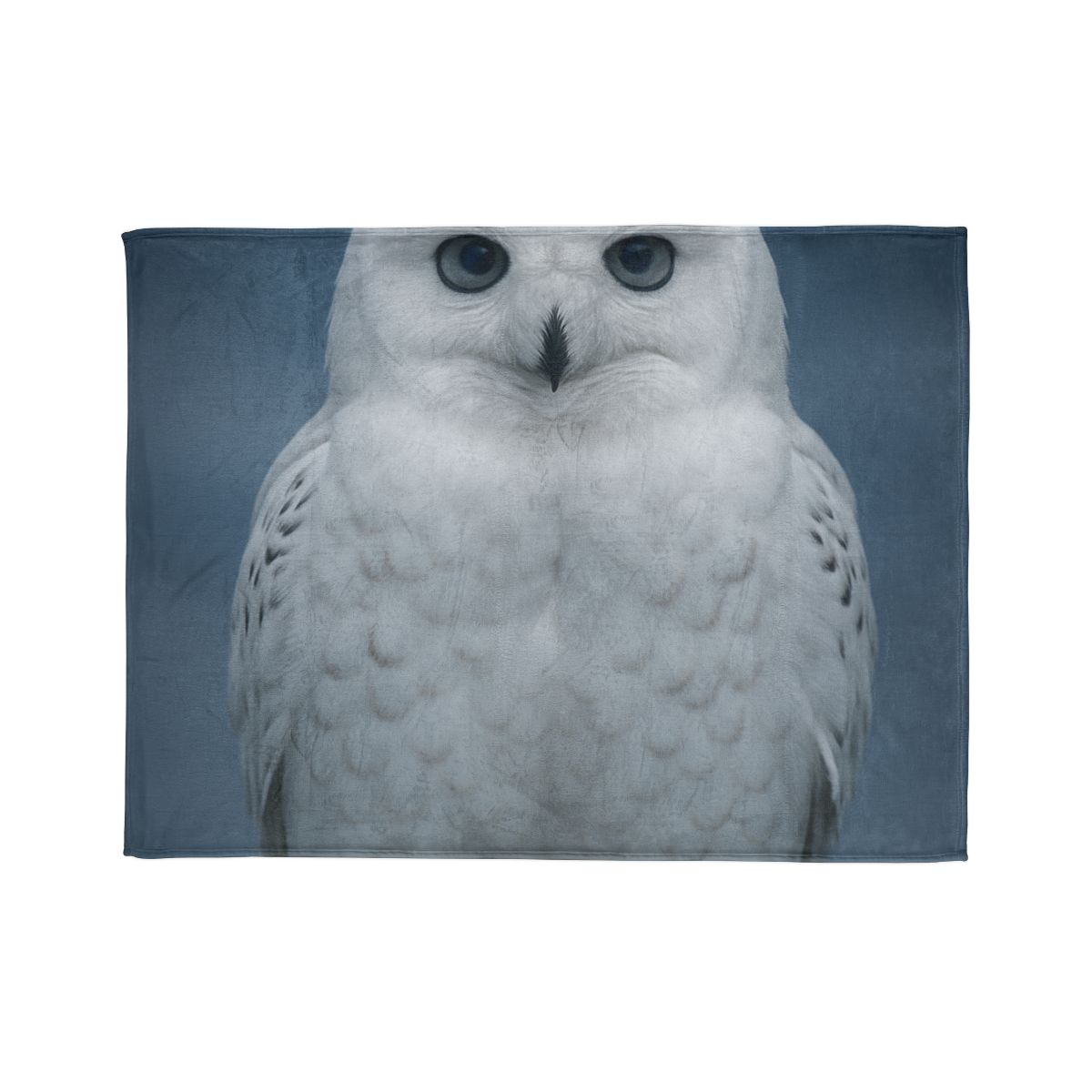 Midnight Watch Snowy Owl stylish throw blankets