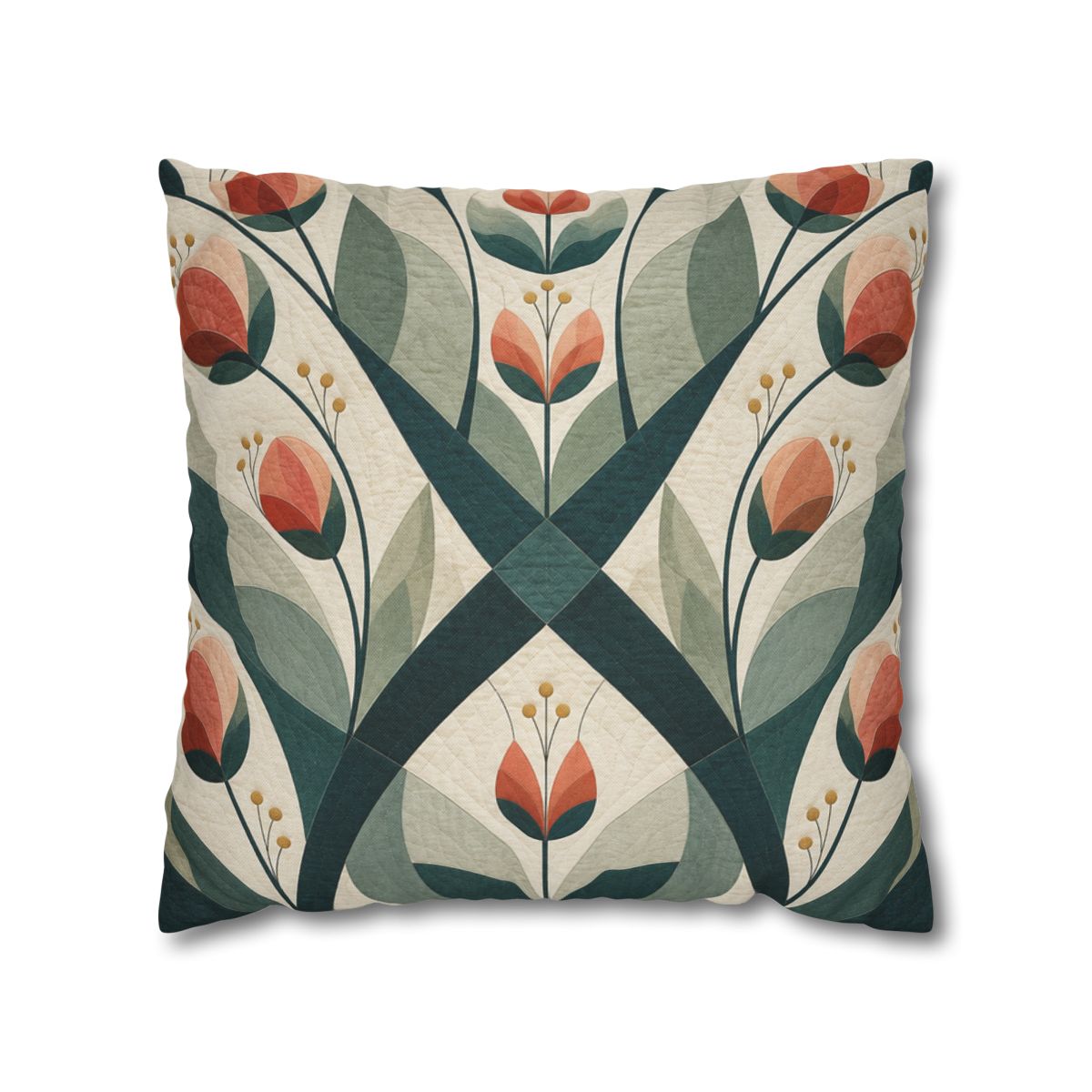Bud Meridian Quilt trendy patterned pillow cases [AI-c44013cd-bf0dddccd321]