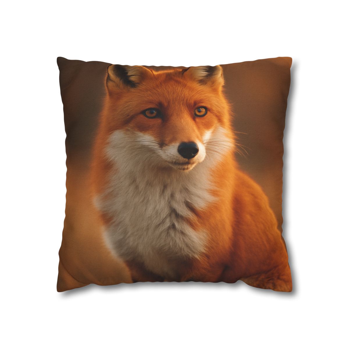 Crimson Whisper Red Fox custom pillow cases