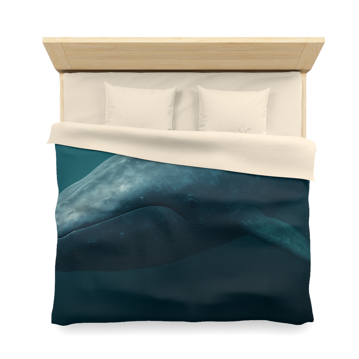 Ocean Song Blue Whale stylish duvet covers