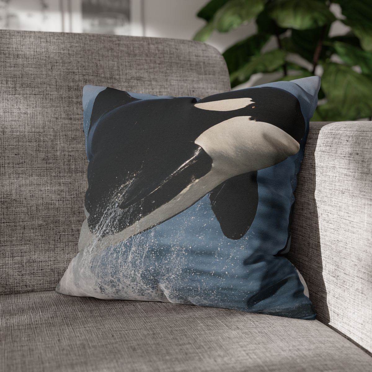 Tidal Monarch Orca stylish decorative pillowcases