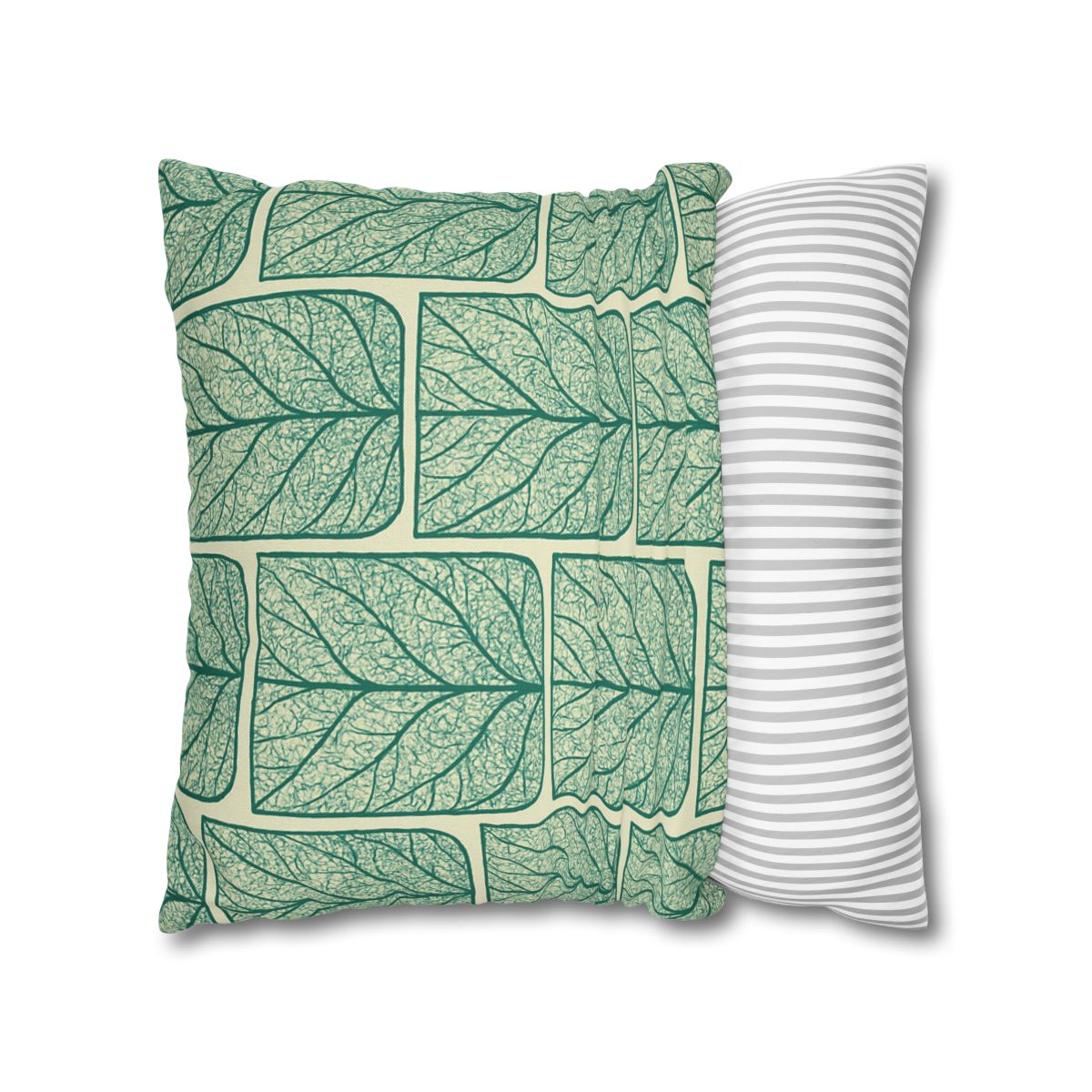 Leaf Vein Lace Grid comfortable bedding pillow covers