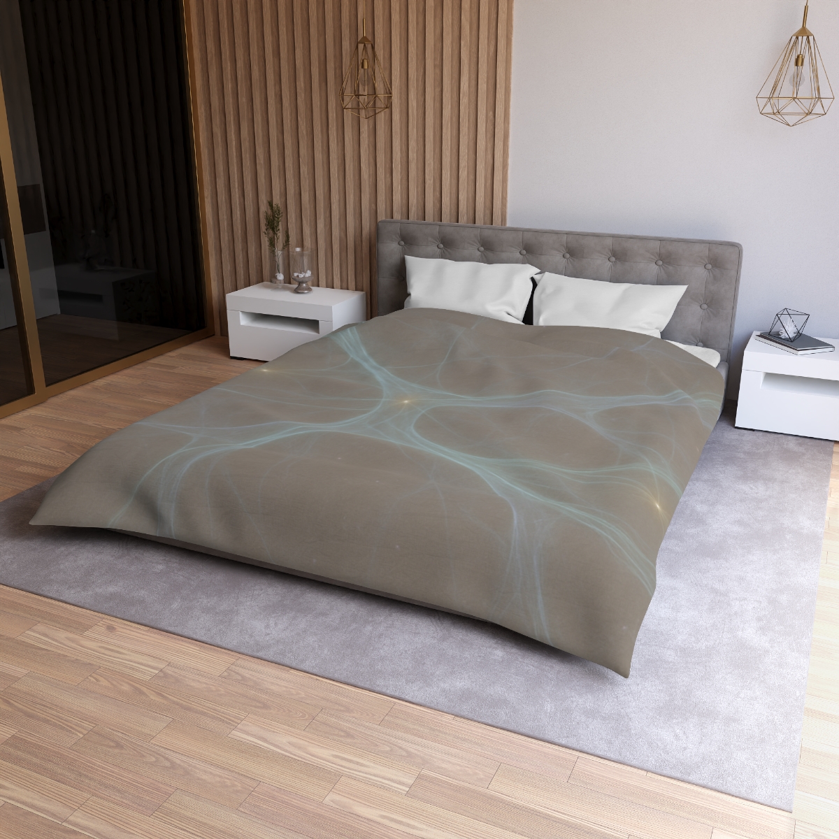 Cosmic Web Filament unique patterned duvets