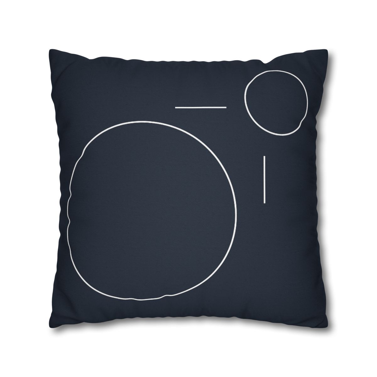Offset Ring And Bar Constellation soft cotton pillow cases