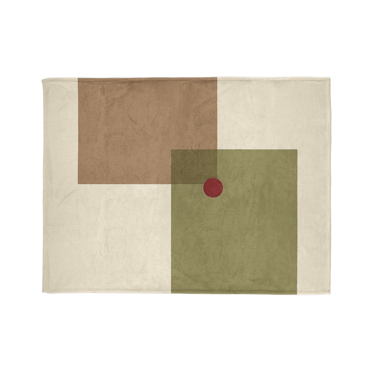 Offset Duo And Quiet Dot decorative home blankets