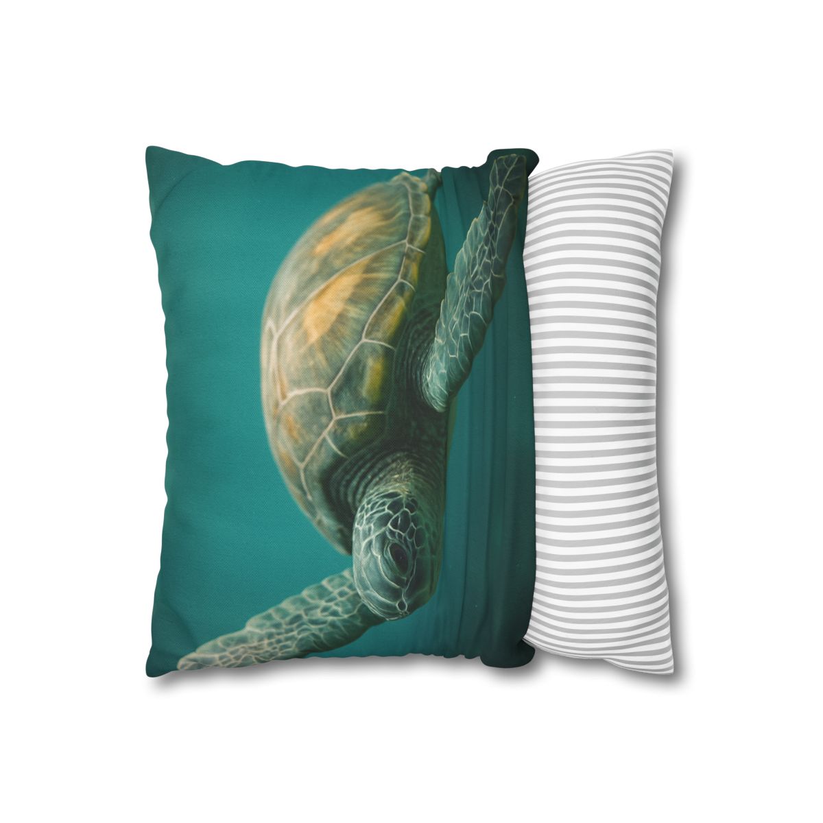 Comet Guard Green Sea Turtle custom pillow cases