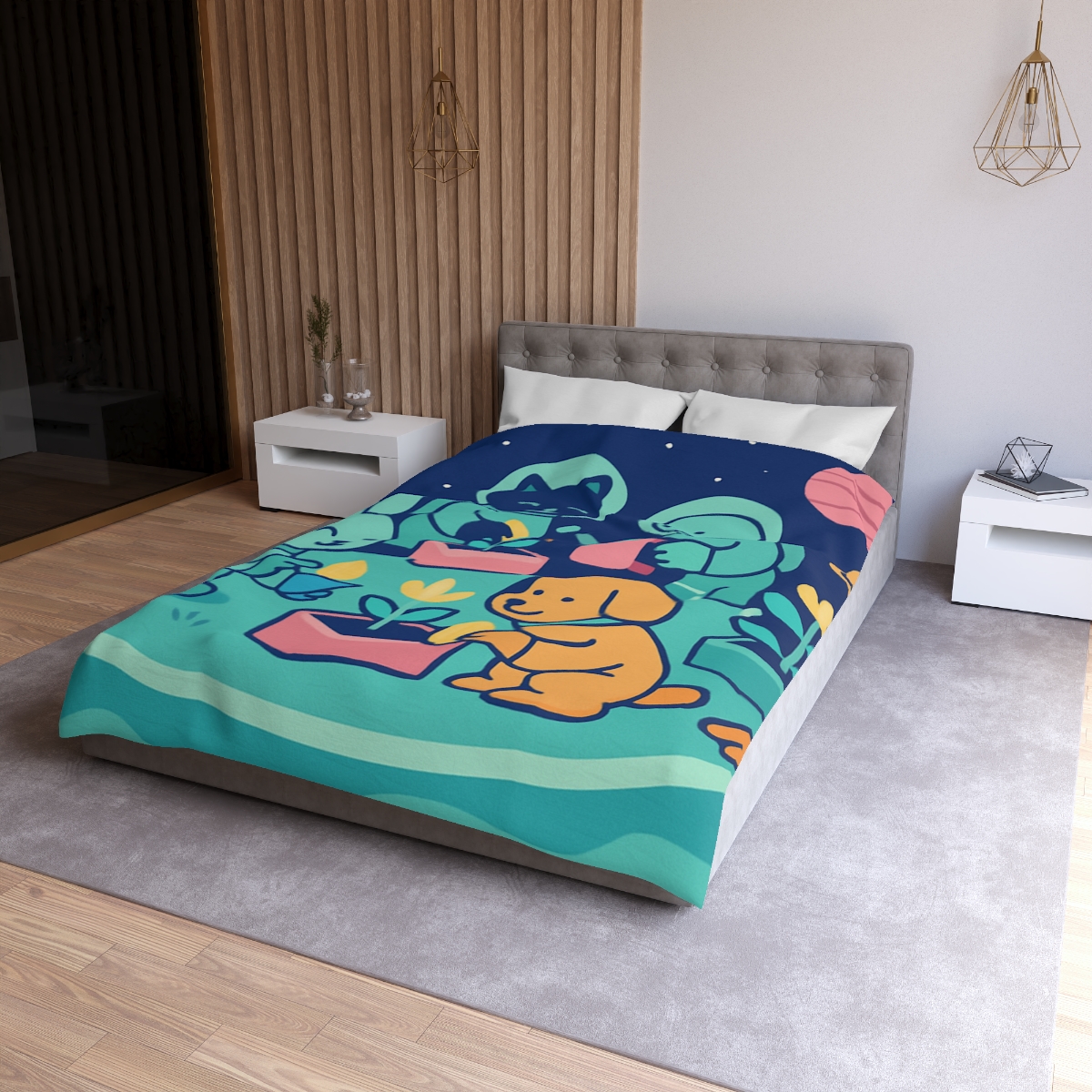 Galactic Gardeners duvets for gifts