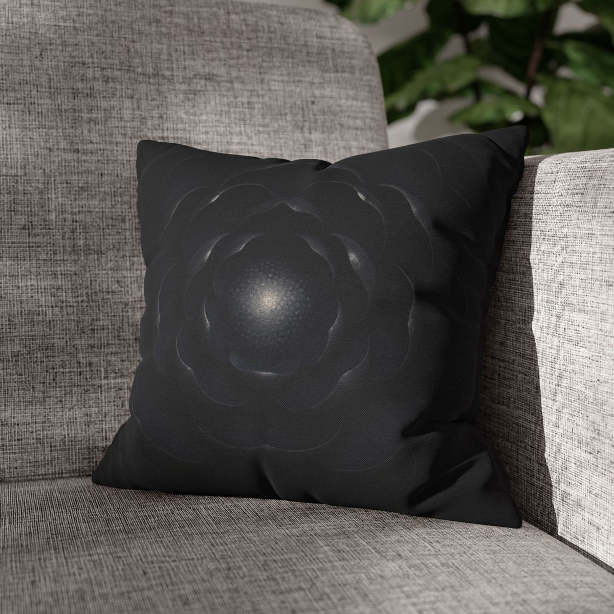 Petal Eclipse Rosette designer print pillow cases