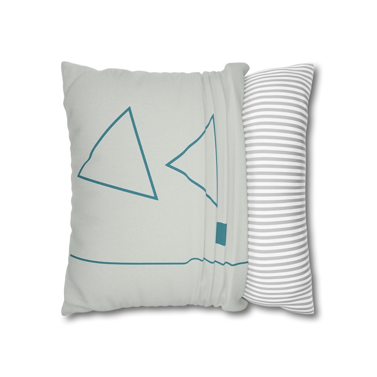 Staggered Triangles With Silent Axis custom pillow cases