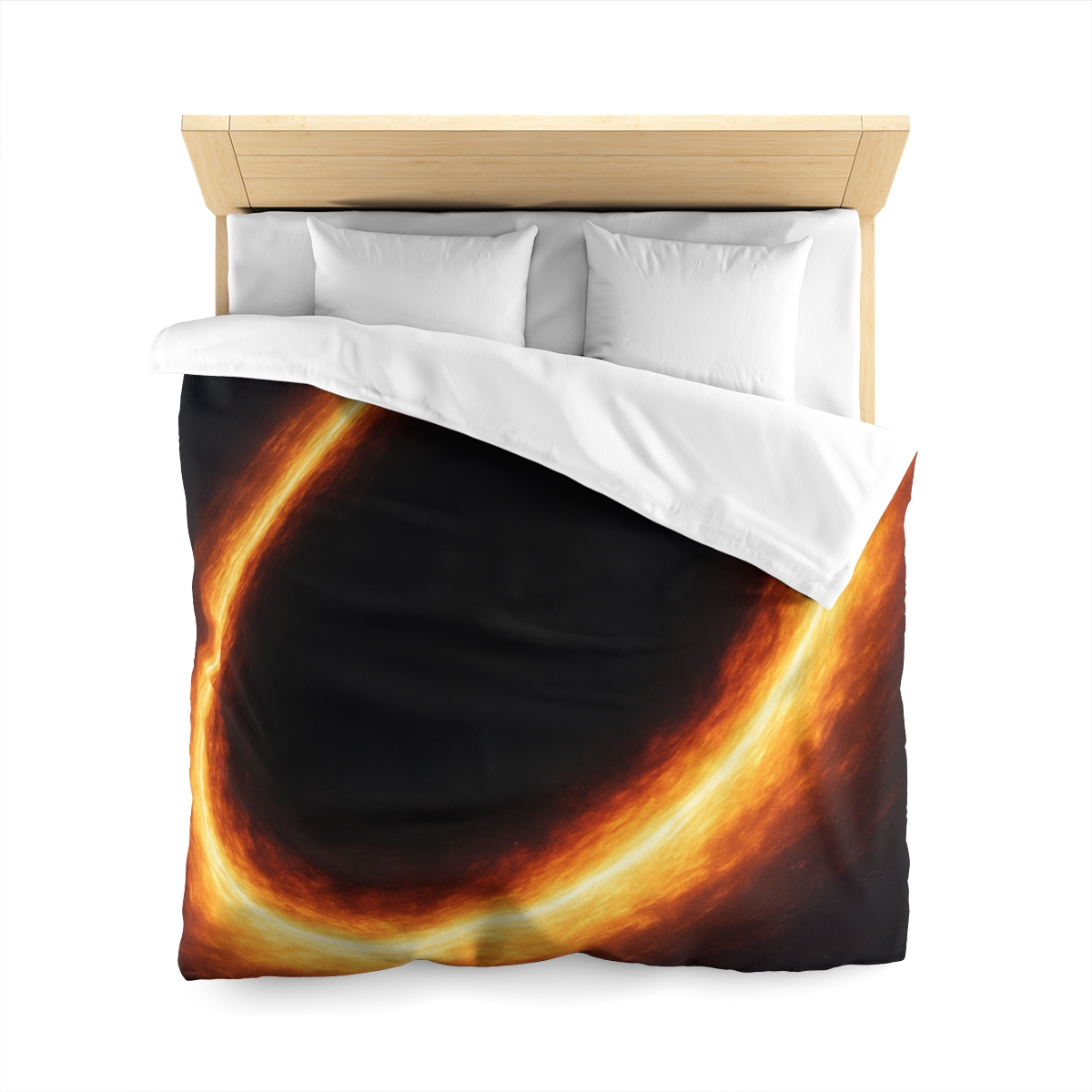 Horizon Halo Singularity designer printed duvets