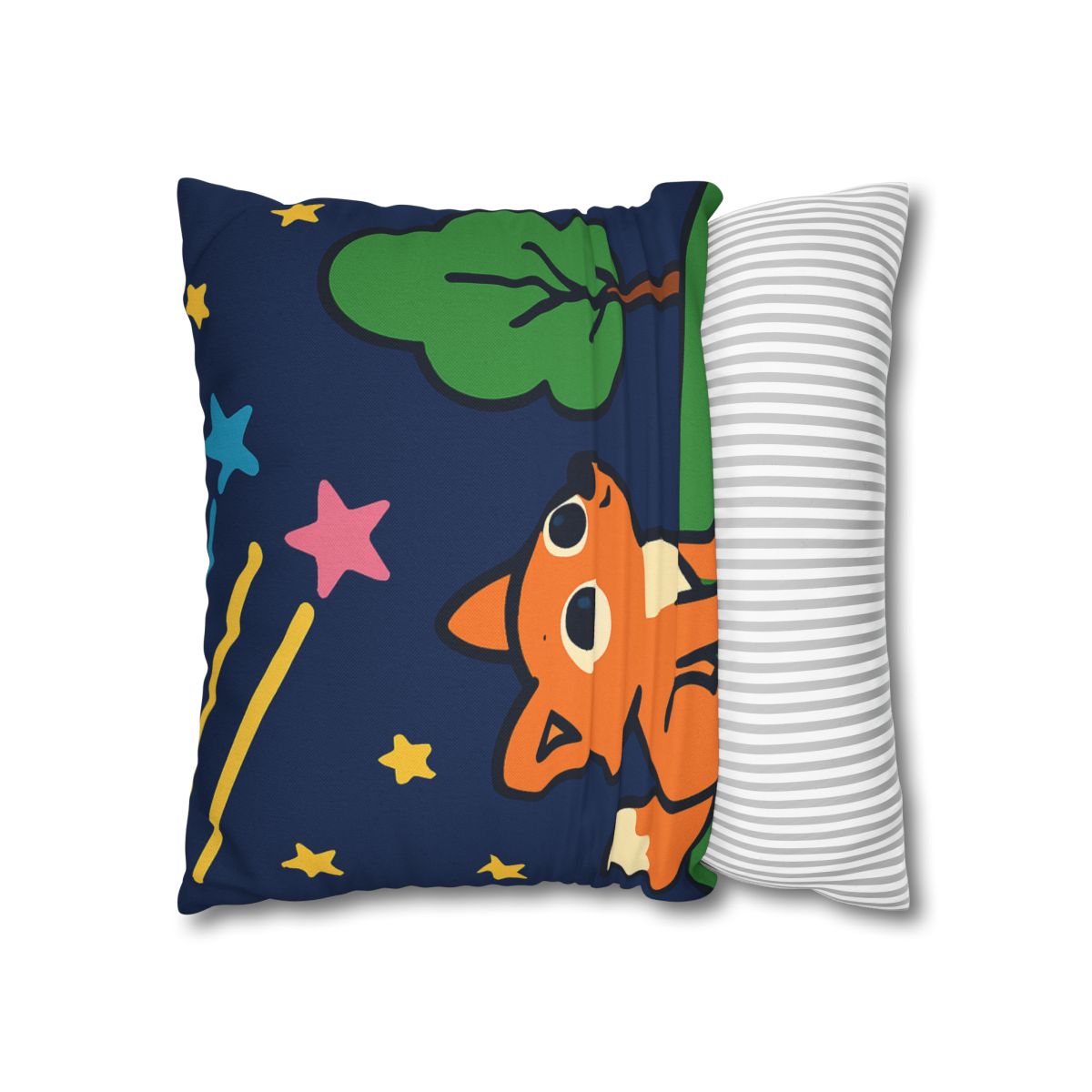 Cosmic Forest Fox And The Shooting Stars unique gift pillow cases