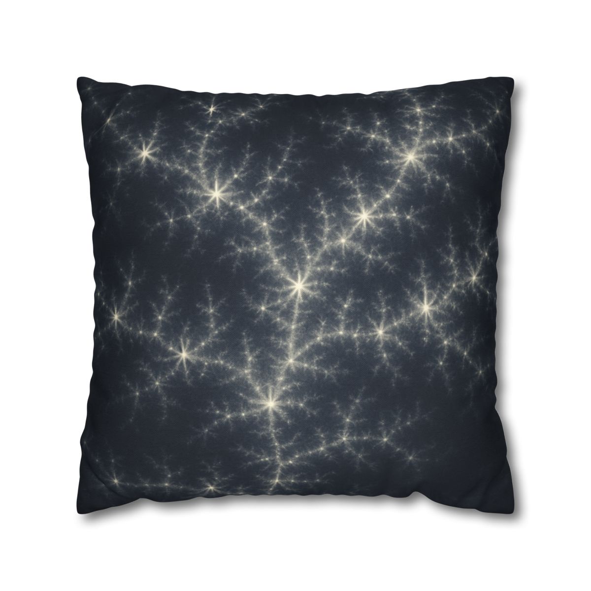 Starlit Fractal Cluster Drift stylish decorative pillowcases