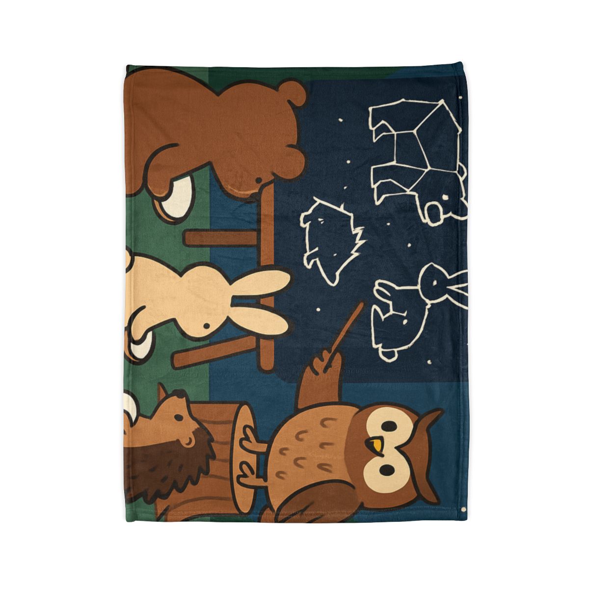 Constellation Classroom Of Forest Animals unique gift blanketscustom blankets