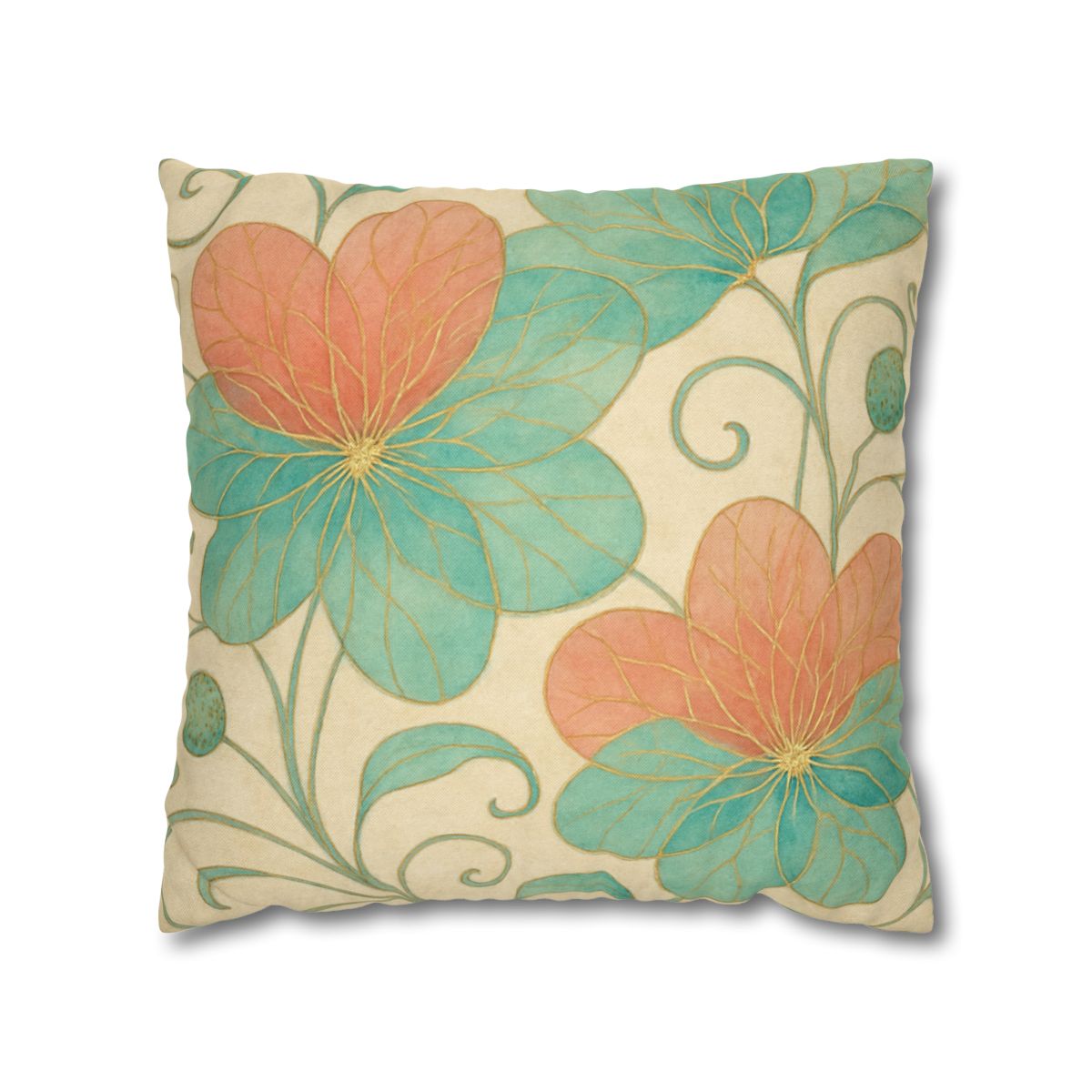 Petal Lattice Echo personalized pillow covers