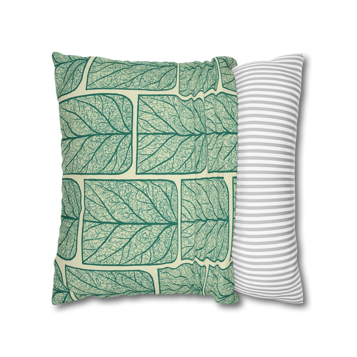 Leaf Vein Lace Grid comfortable bedding pillow covers