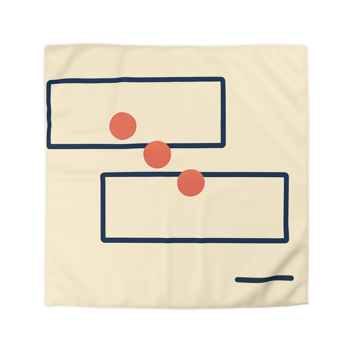 Offset Orbit Blocks trendy bedroom duvets