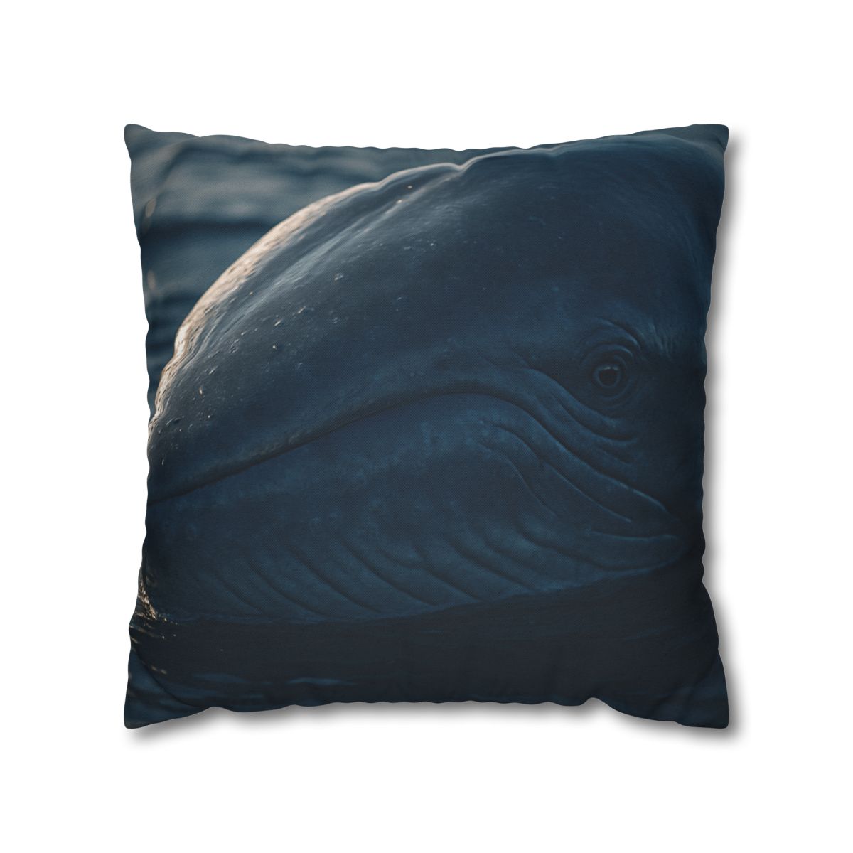 Ocean Song Blue Whale custom pillow cases