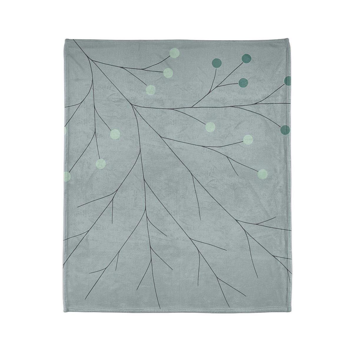 Branching Stem Constellation stylish throw blankets