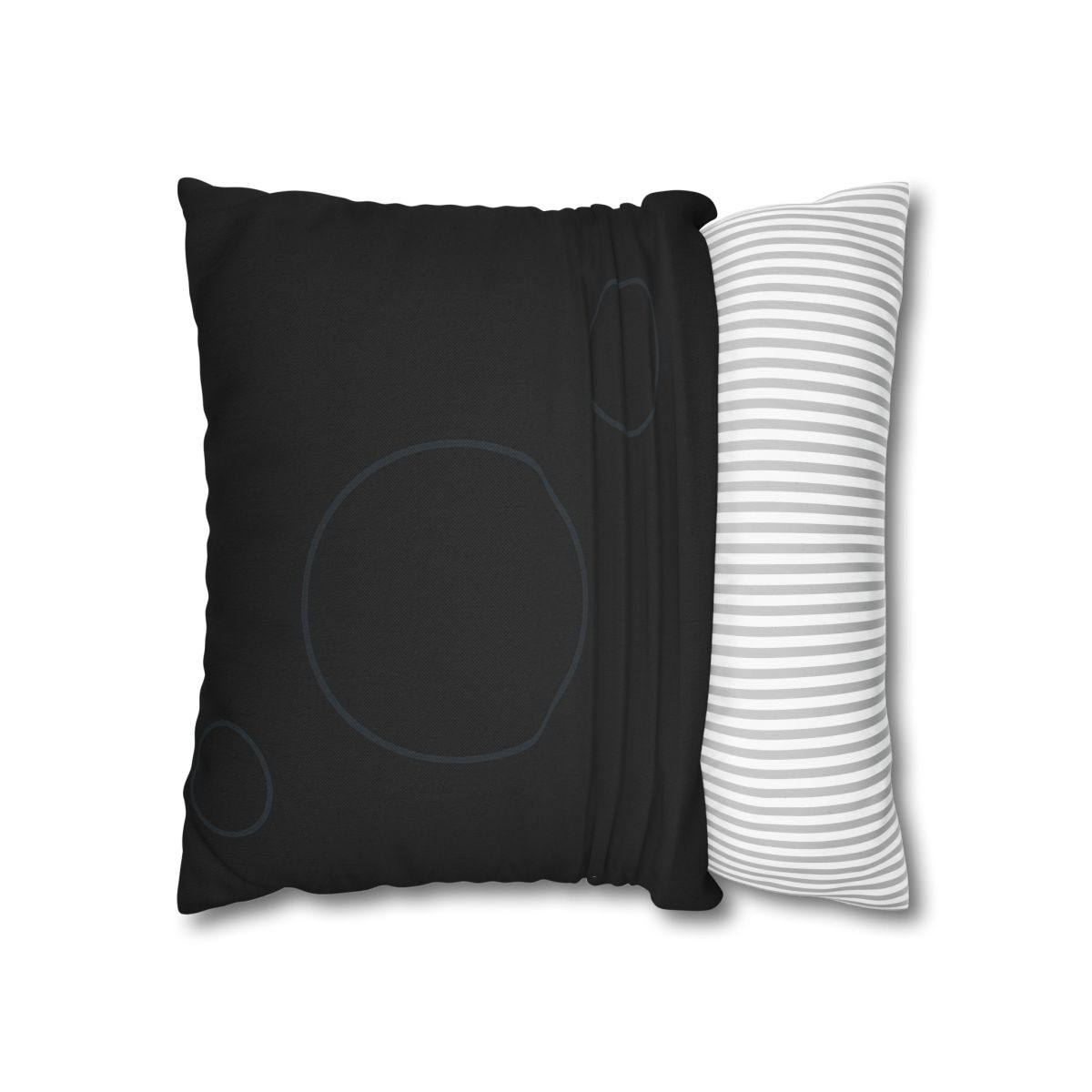 Diagonal Rings Alignment personalized pillow covers