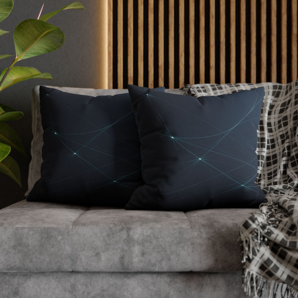 Cosmic Web Silk Filaments stylish decorative pillowcases