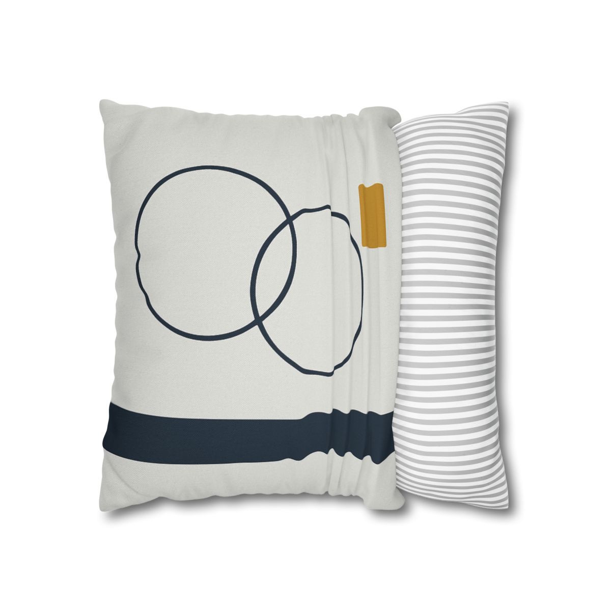 Staggered Rings With Anchored Column custom pillow cases