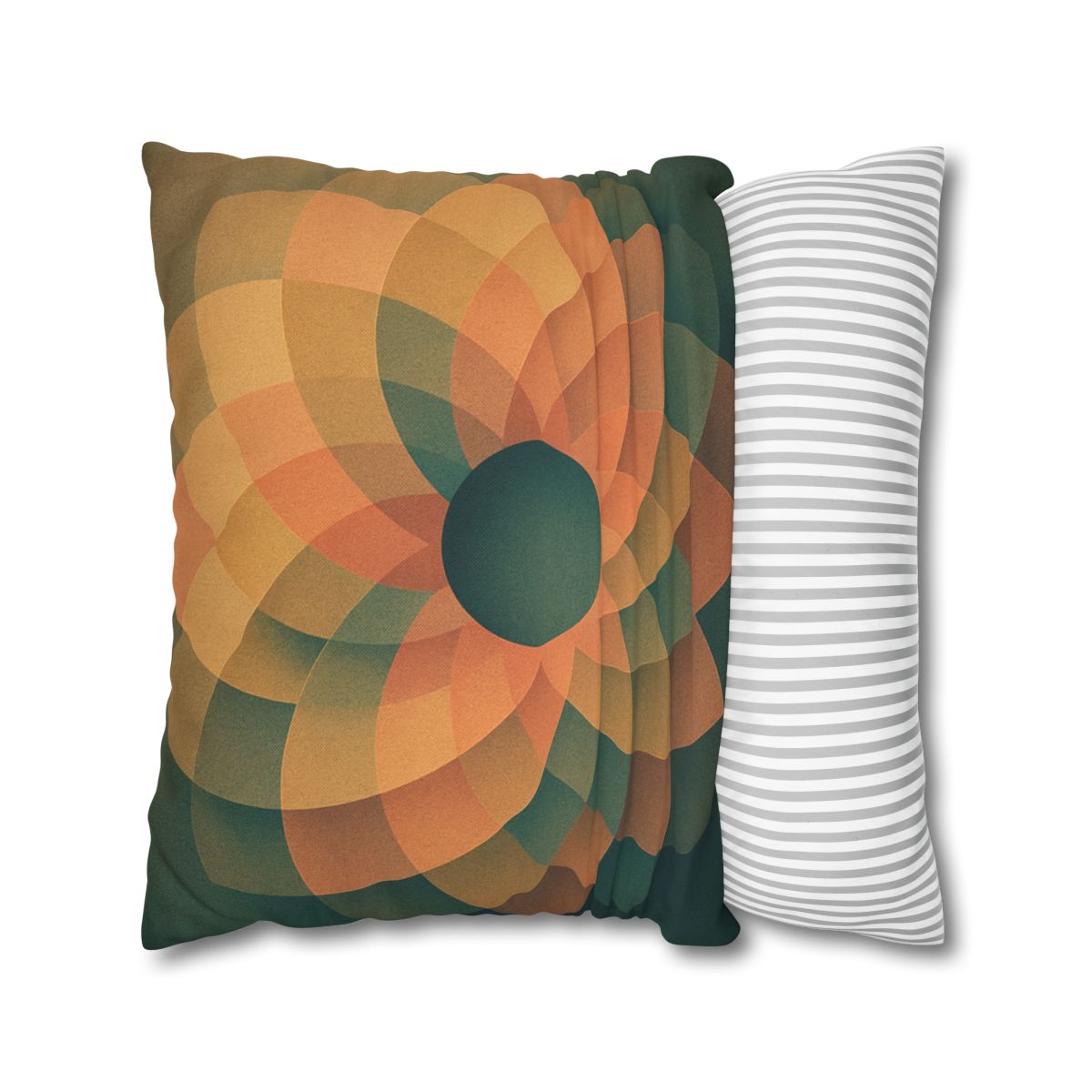 Petal Clockwork Overlay custom pillow cases