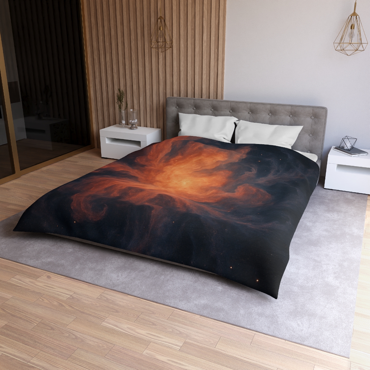 Nebular Tidal Bloom stylish duvet covers