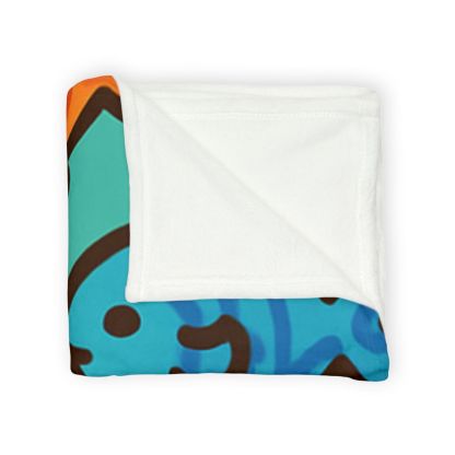 Coral Reef Post Office With Turtle Mail Carrier unique gift blanketscustom blankets