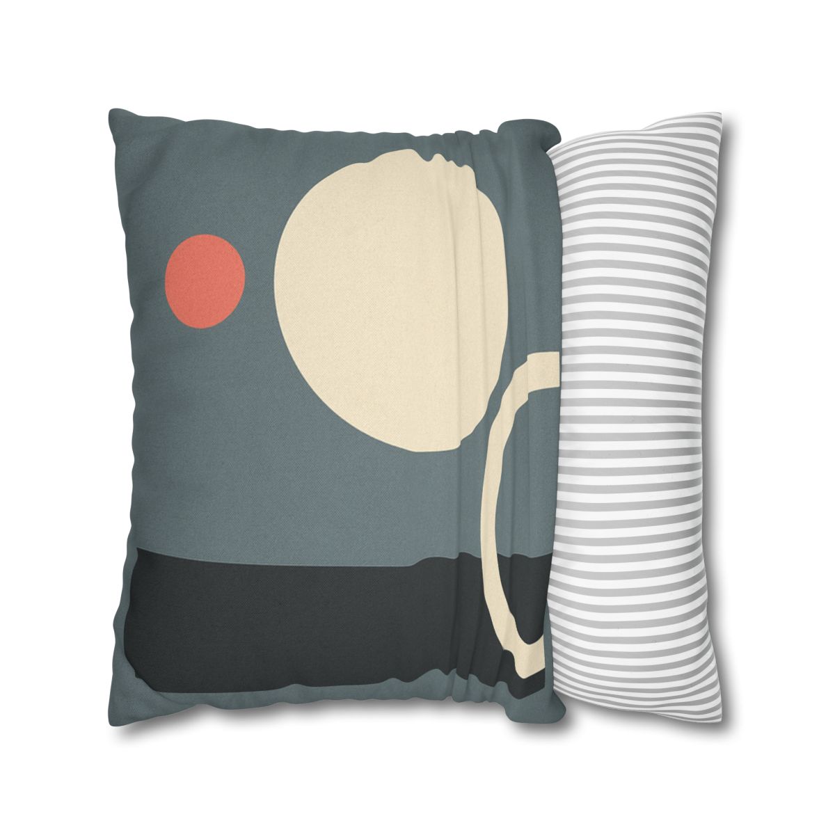 Quiet Triad With Offset Arc trendy patterned pillow cases