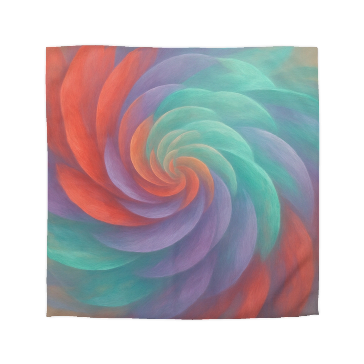 Petal Spiral Symphony unique patterned duvets