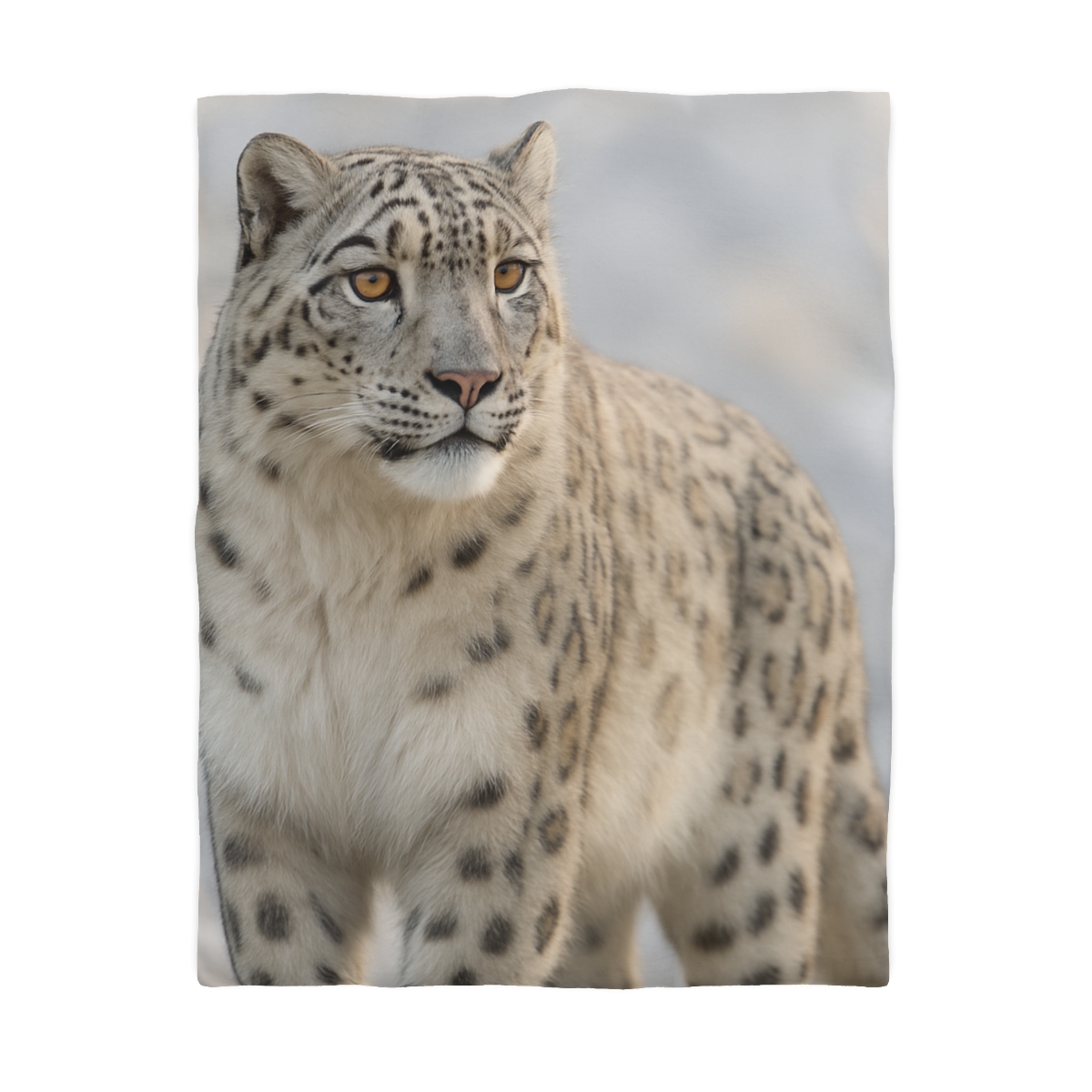 Summit Ghost Snow Leopard stylish duvet covers