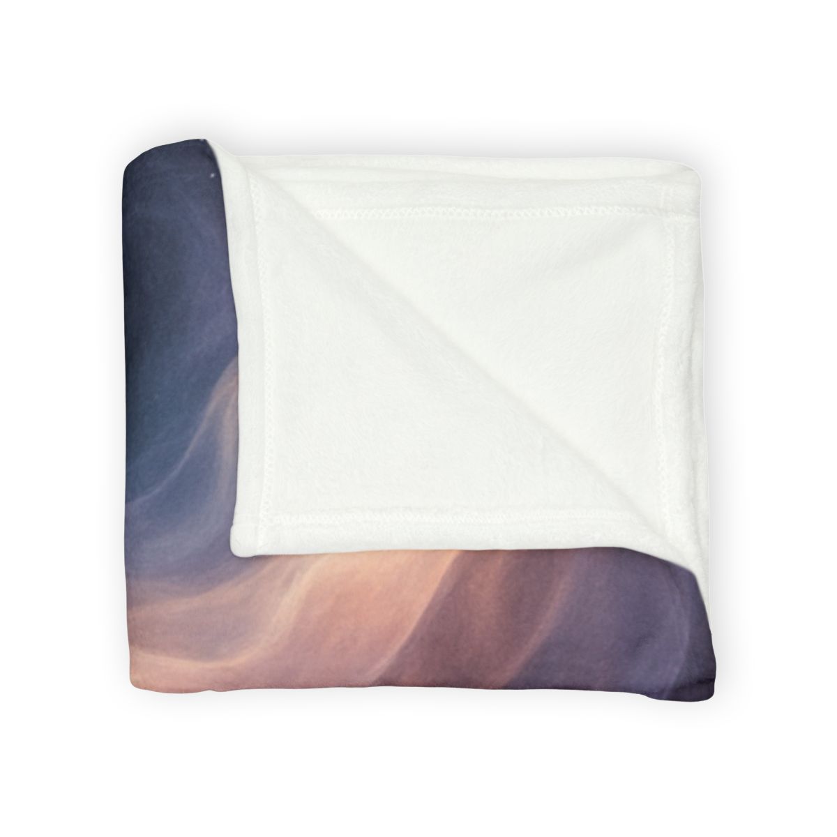 Prismatic Nebula Silk Drift soft fleece blankets