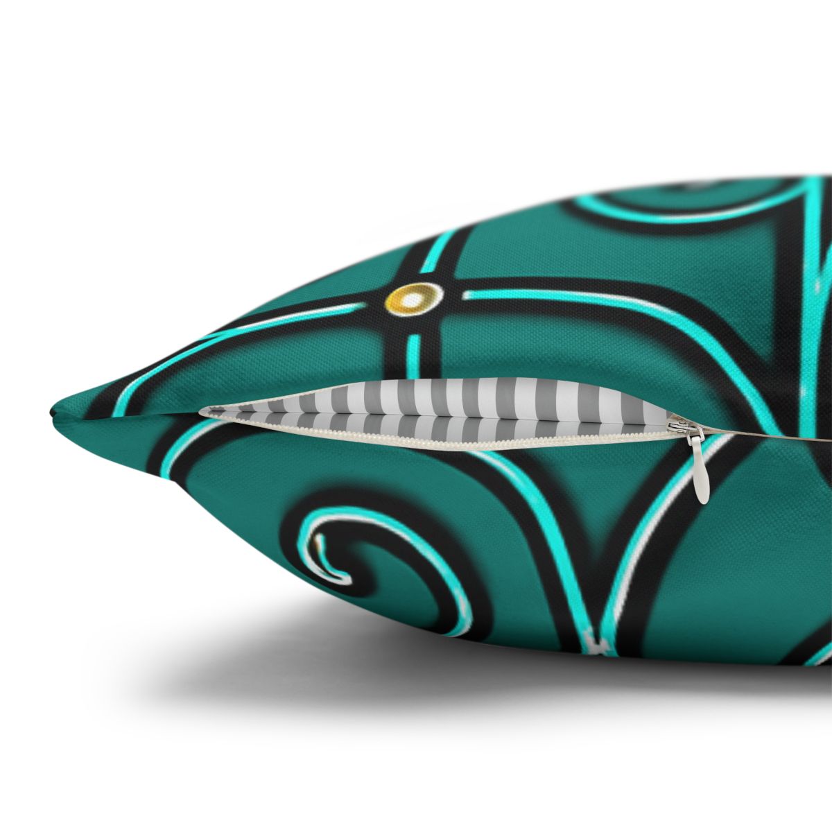 Tendril Circuit Lattice personalized pillow covers