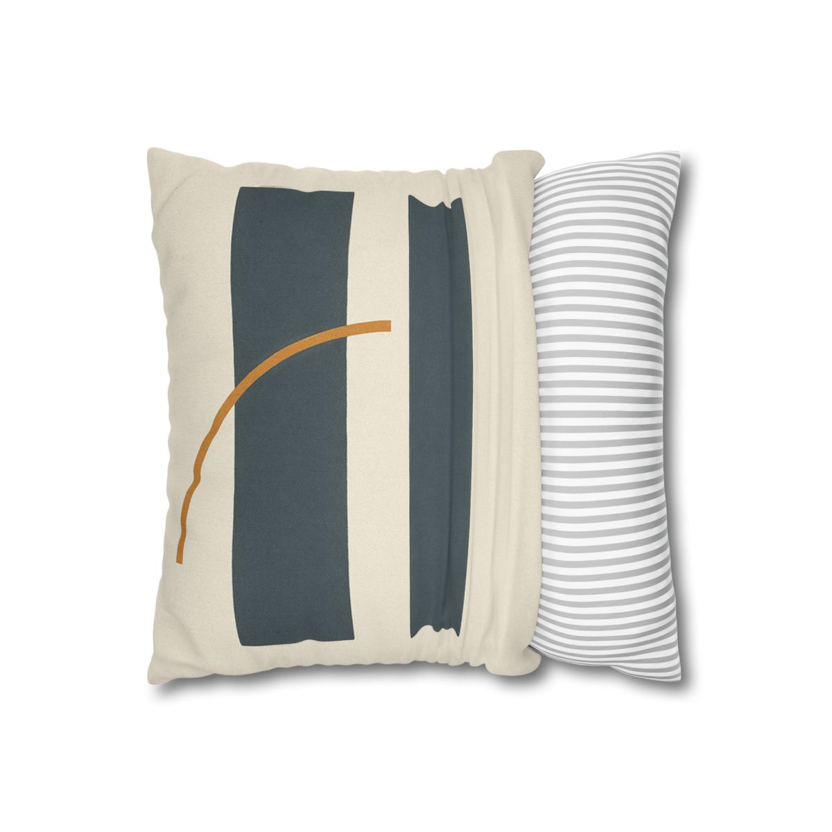 Split Bar And Resting Arc designer print pillow cases