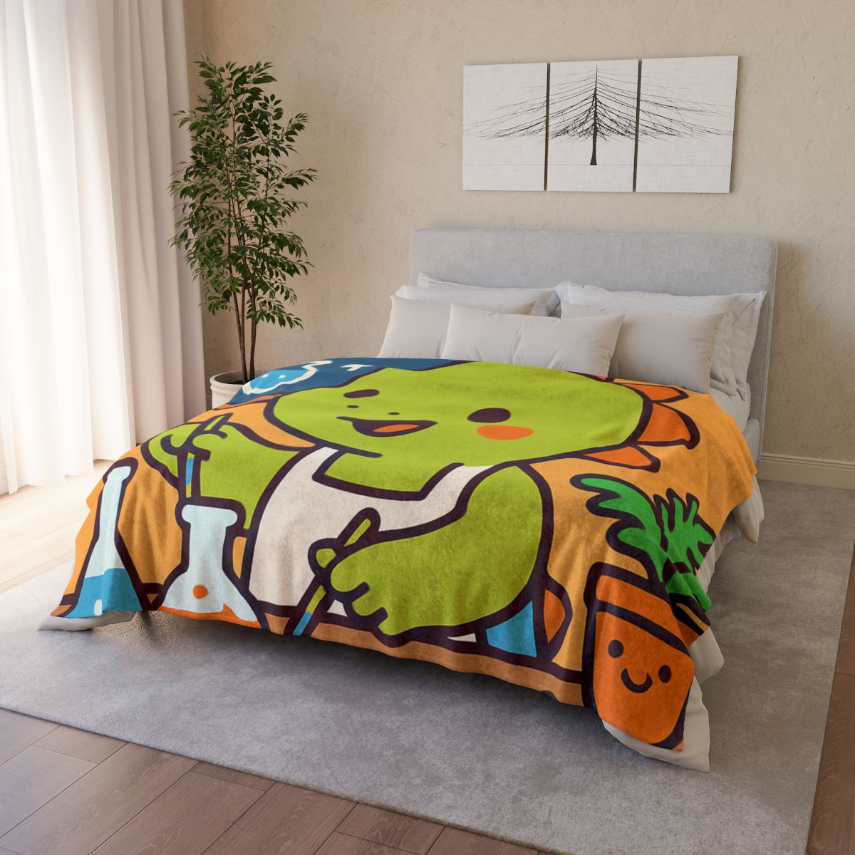 Dino Science Lab warm winter blankets